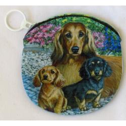 Dachshund LH 2B coin purse - side 2